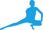 Icon of man stretching