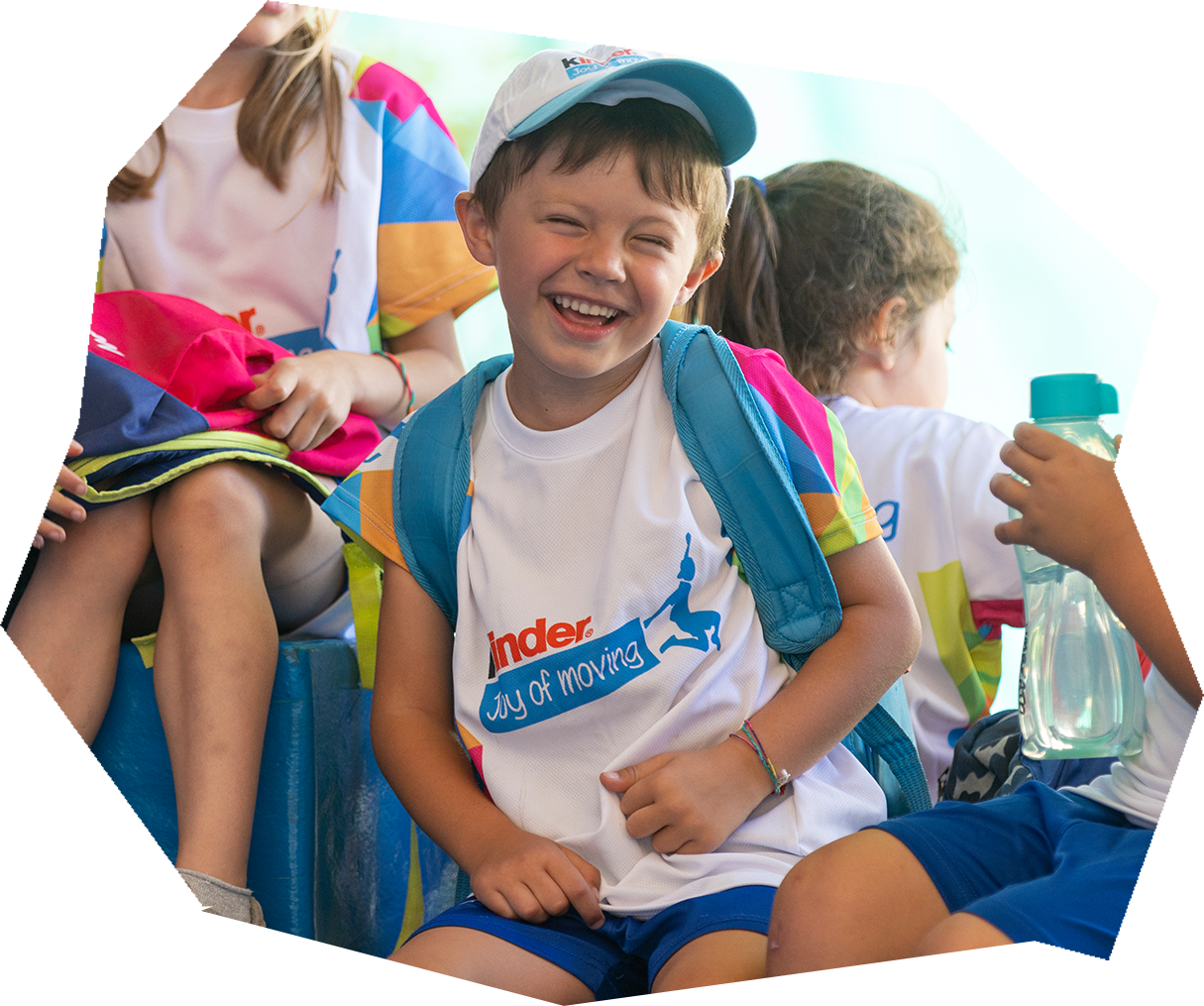 Boy laughing
