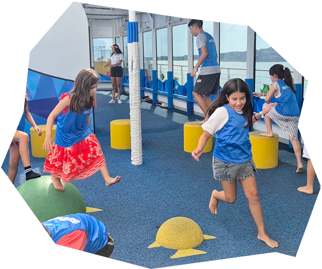 children palying