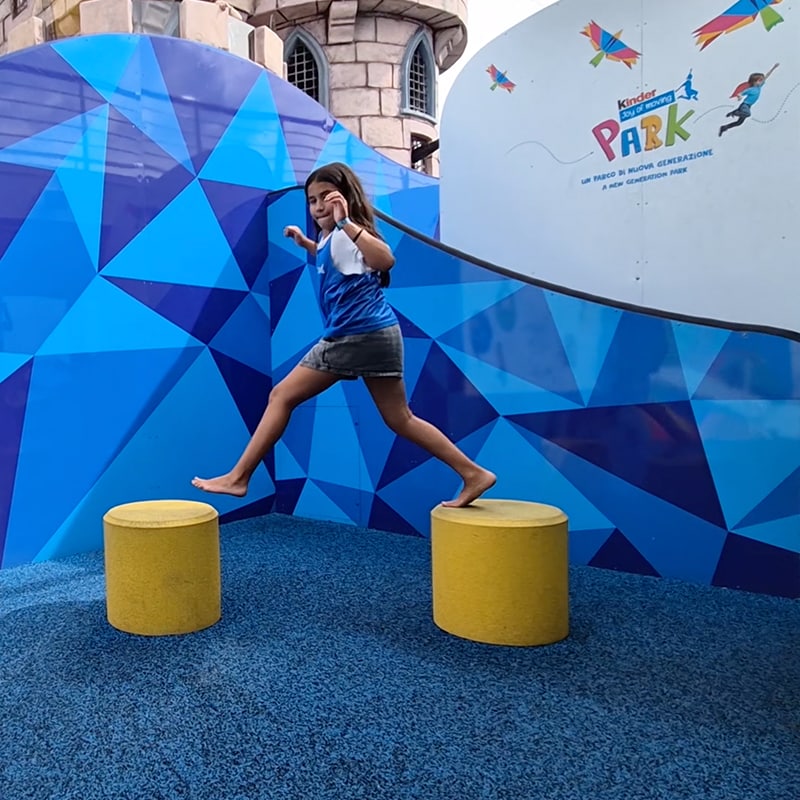 girl playing