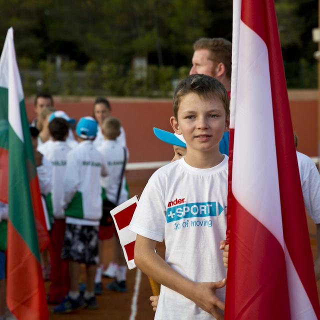 The final of the Kinder+Sport Tennis Trophy 2018-15