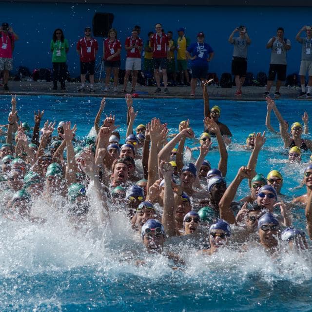 ISF World Schools Swimming and Climbing Championships -16