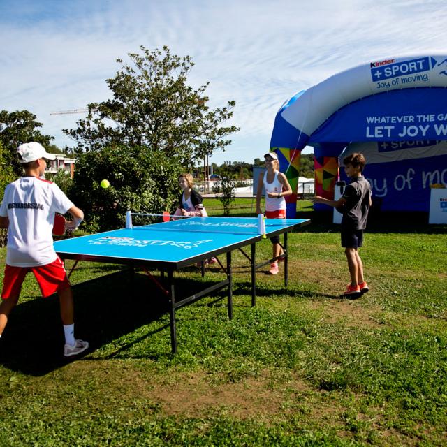 The final of the Kinder+Sport Tennis Trophy 2018-1