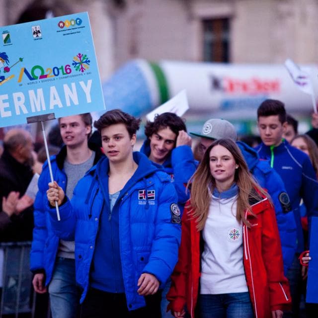 The ski world schools championships in l'Aquila -5