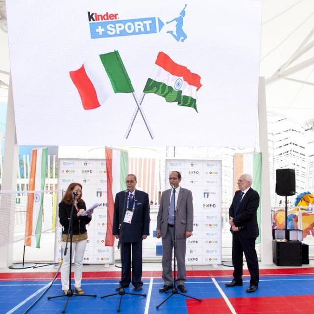 Badminton exhibition Italy-India - 03