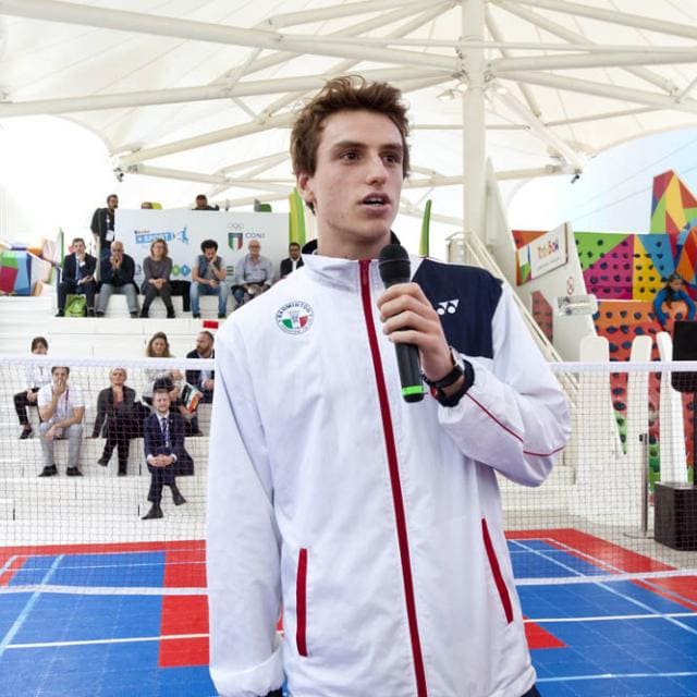 Badminton exhibition Italy-India - 04