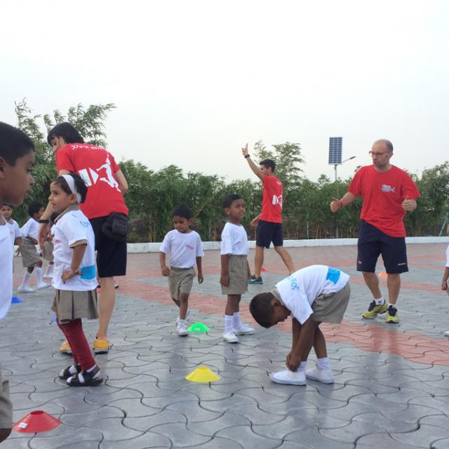 Kinder+Sport bring the joy of moving to India - 06