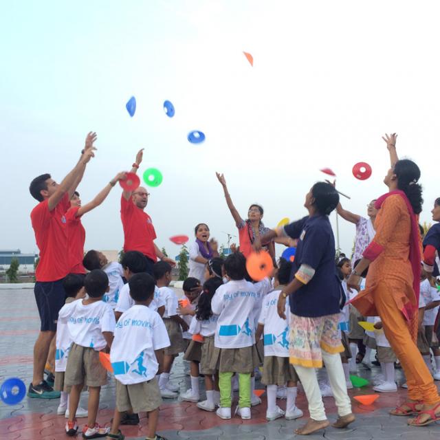 Kinder+Sport bring the joy of moving to India - 07