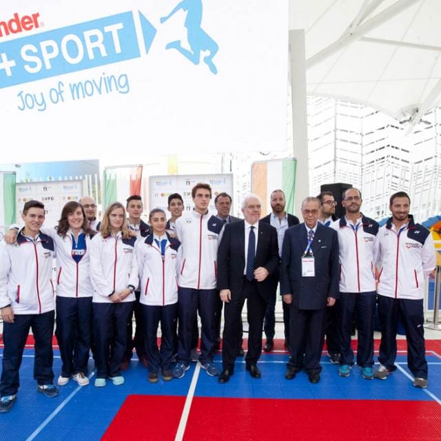 Badminton exhibition Italy-India - 09