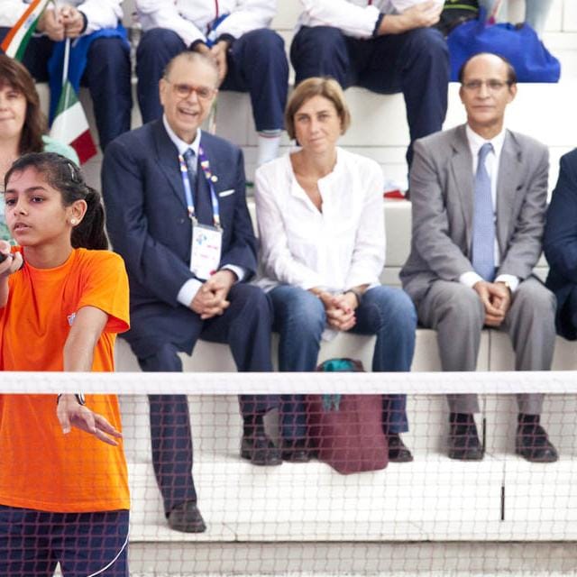 Badminton exhibition Italy-India - 12