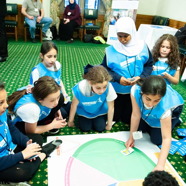 Celebrating Kinder Joy of moving in the UK Houses of Parliament