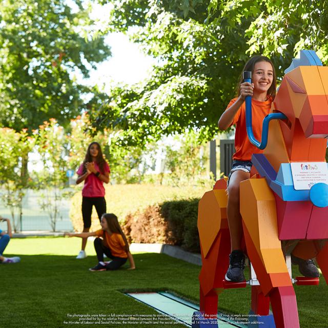 The first Kinder Joy of moving Park is at Vicolungo the Style Outlets