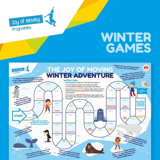 Joy of moving UK launches brand new games to keep families active at home