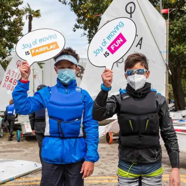 The 39th Lake Garda Meeting Optimist Class