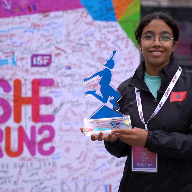 KINDER JOY OF MOVING AT ISF SHE RUNS