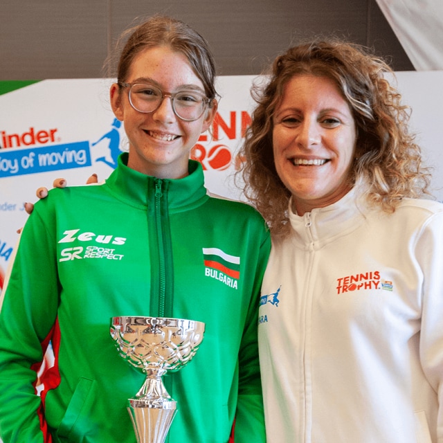 a girl and a woman during a kinder joy of moving event
