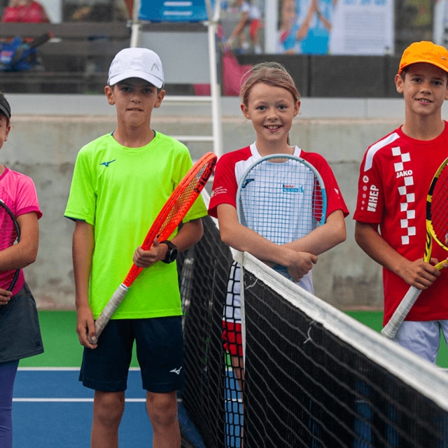 boys during Tennis Trophy