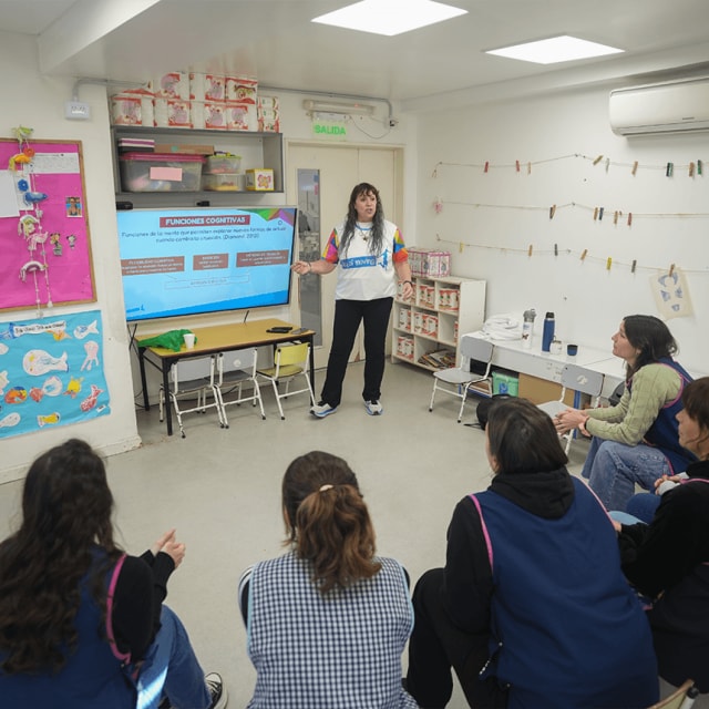 people in a classroom