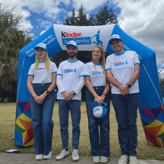 boys and girls during a kinder joy of moving event