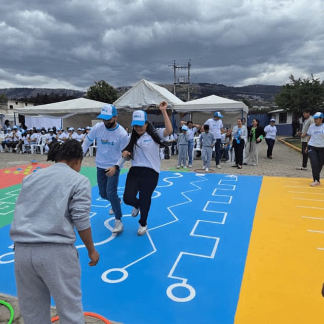 people playing