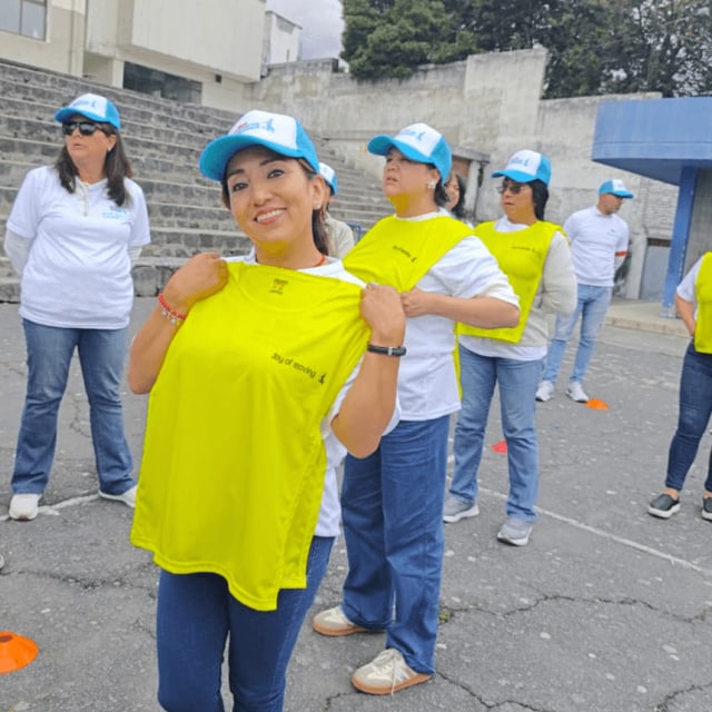 people during a joy of moving event