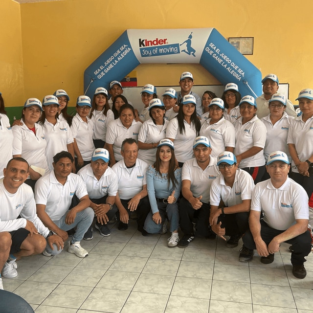 people during a kinder joy of moving event