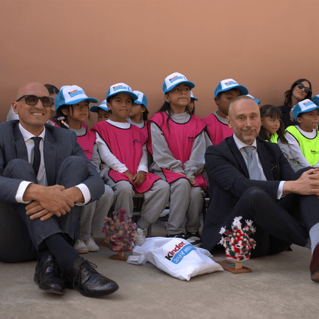 people during a kinder joy of moving event