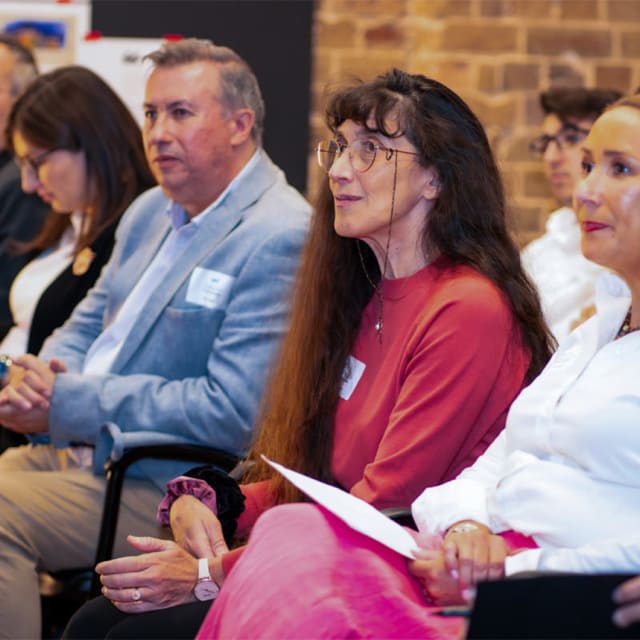 people during Joy of moving Symposium