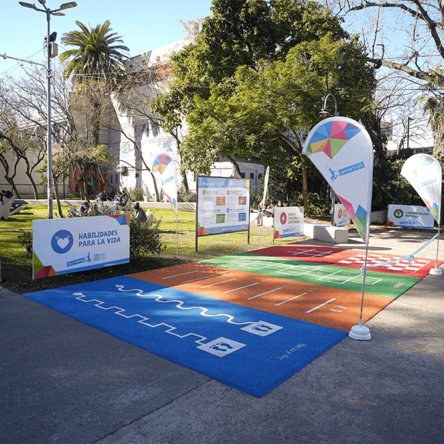 the second Joy of moving Park in Vicente Lopez