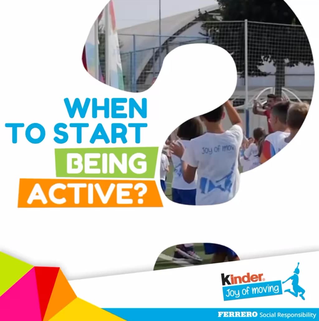 When to start being active?