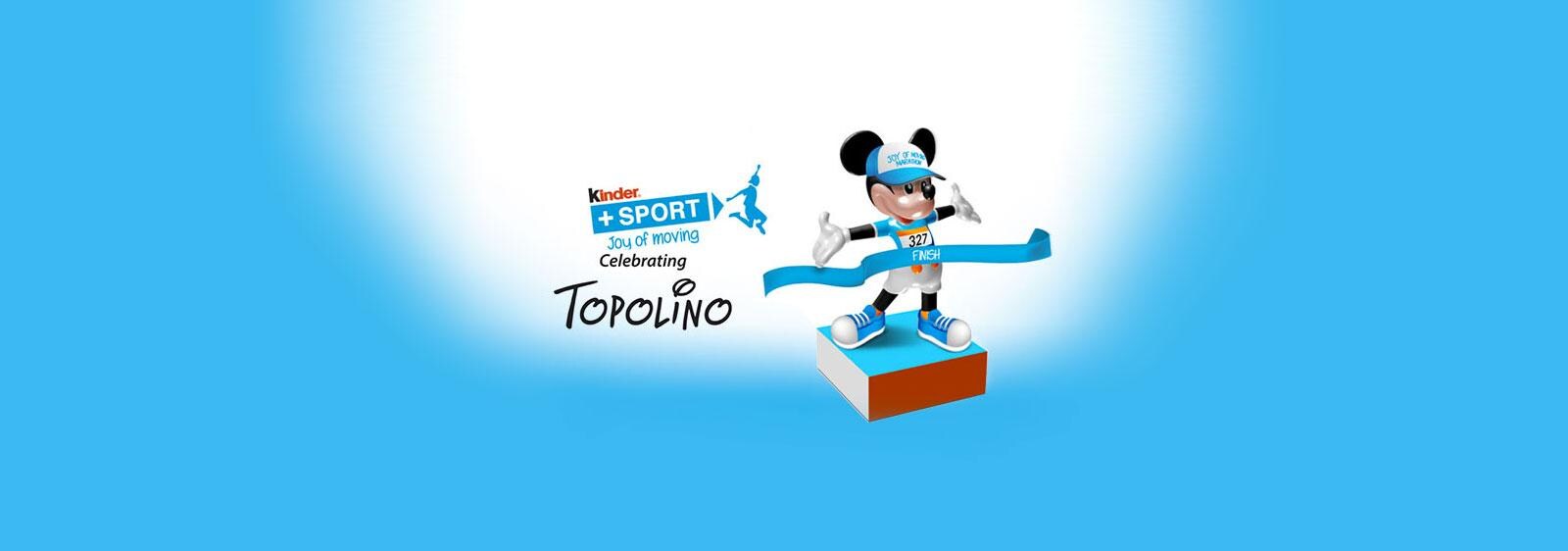 Kinder+Sport with Mickey Mouse in Milan