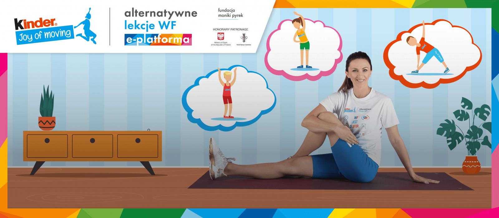 ENJOY THE SPORT WHEREVER YOU ARE WITH THE KINDER JOY OF MOVING E-PLATFORM!