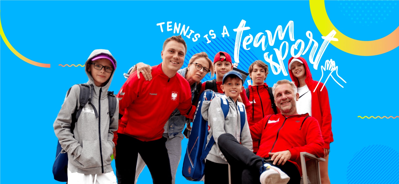 Tennis is a team sport