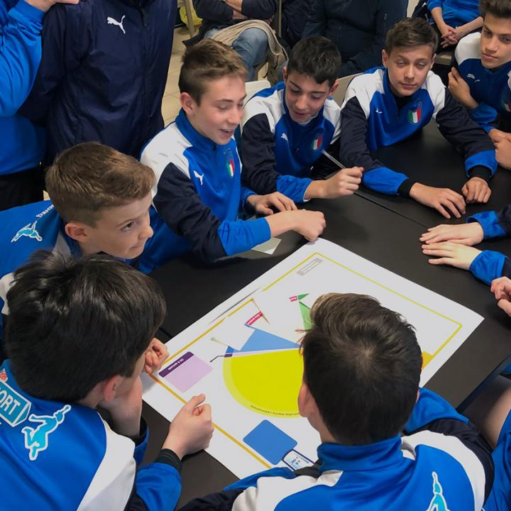 SCORING A GOAL FOR NUTRITION  THE FIGC-SINU-KINDER+SPORT PROJECT